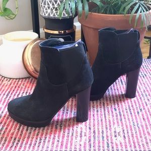 Vince Camuto Black Ankle Bootie